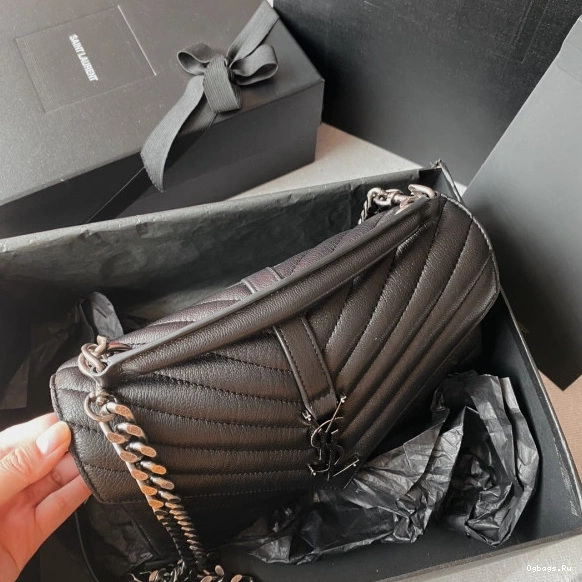 leather bag-24*17*6.5cm Medium shoulder YSL 0709